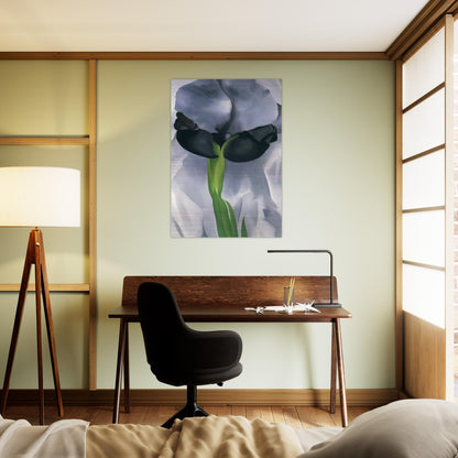 Iris 7 - Georgia O'Keeffe Brushed Aluminum Print - 70x100 cm / 28x40 inches | Georgia O'Keeffe Aluminum Print | Georgia O'Keeffe Prints