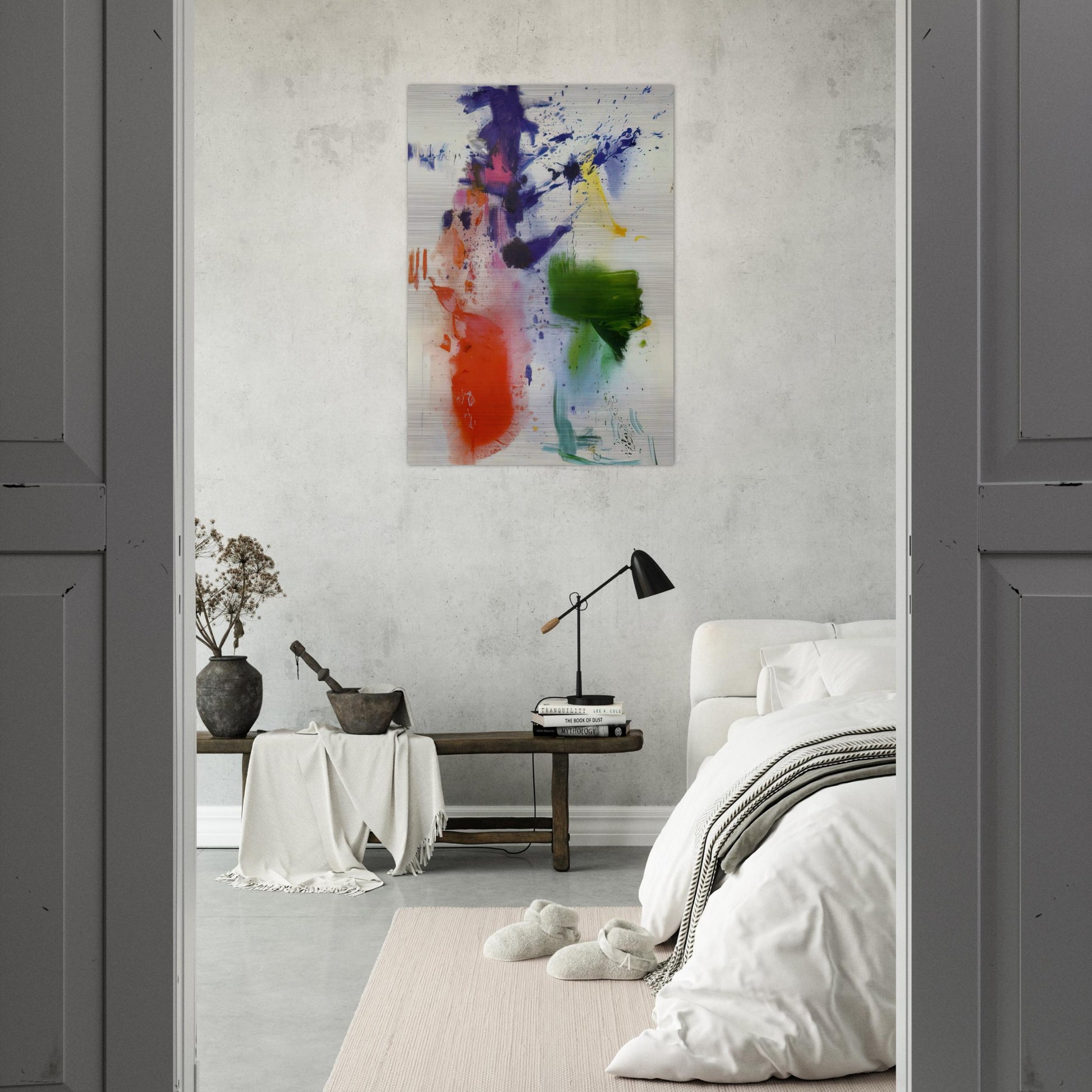 Furioso - Hans Hofmann Brushed Aluminum Print - 70x100 cm / 28x40 inches | Hans Hofmann Aluminum Print | Hans Hofmann Prints