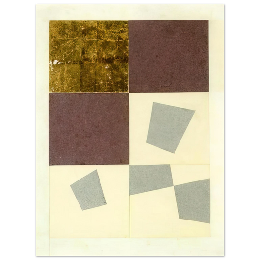 Jean Arp - Geometric Collage  75x100 cm / 30x40inches Fine Art Poster