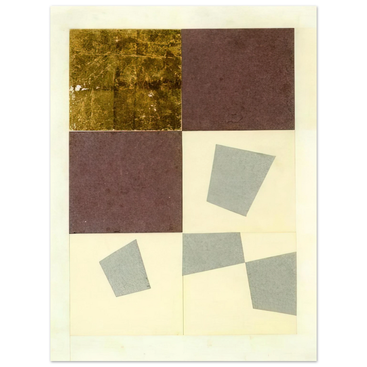 Jean Arp - Geometric Collage  75x100 cm / 30x40inches Fine Art Poster