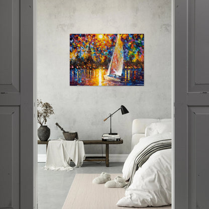 Leonid Afremov - Leonid Afremov Brushed Aluminum Print - 70x100 cm / 28x40 inches | Leonid Afremov Aluminum Print | Leonid Afremov Prints
