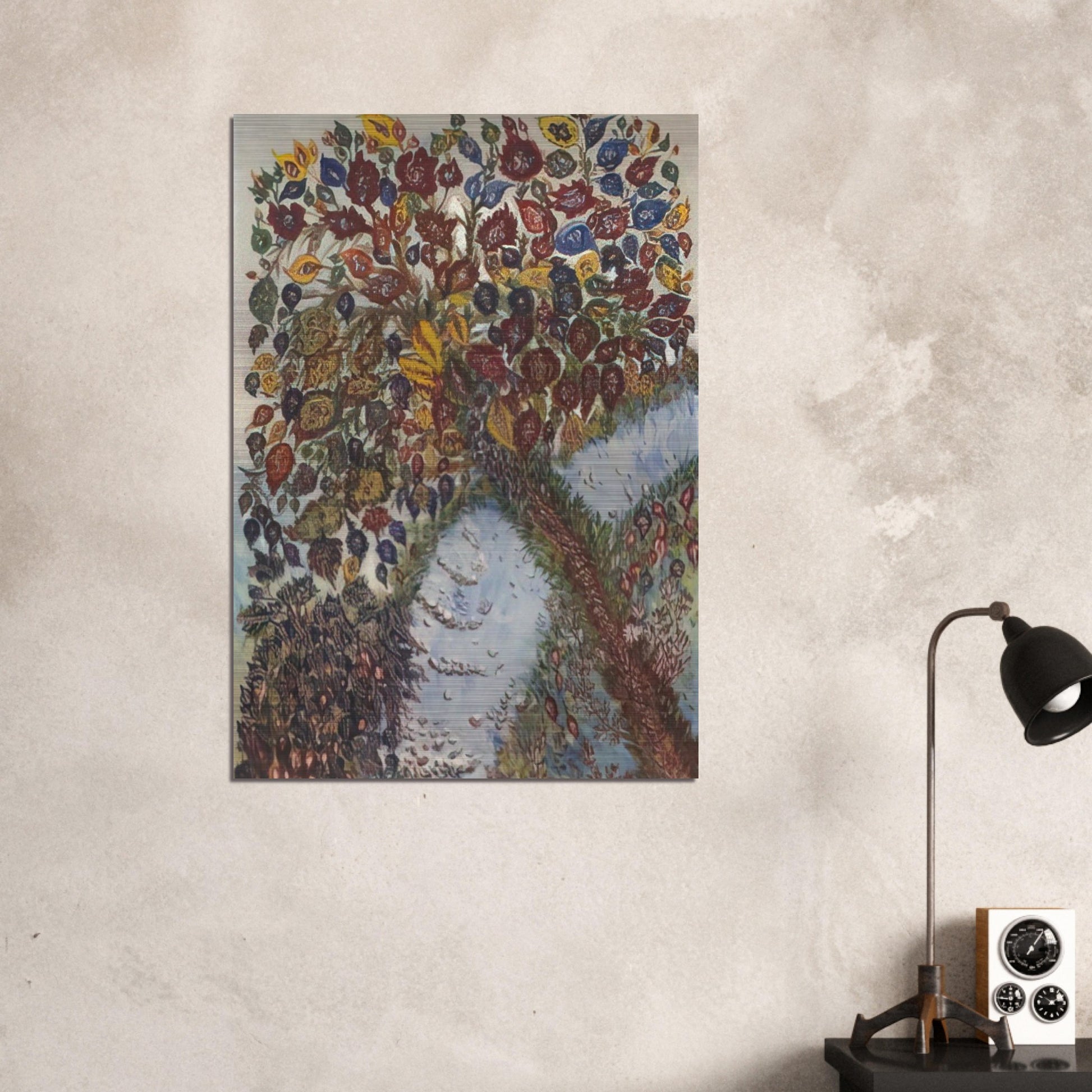 Tree or Paradise - 1925 - Seraphine Louis Brushed Aluminum Print - 70x100 cm / 28x40 inches | Seraphine Louis Aluminum Print | Seraphine Louis Prints