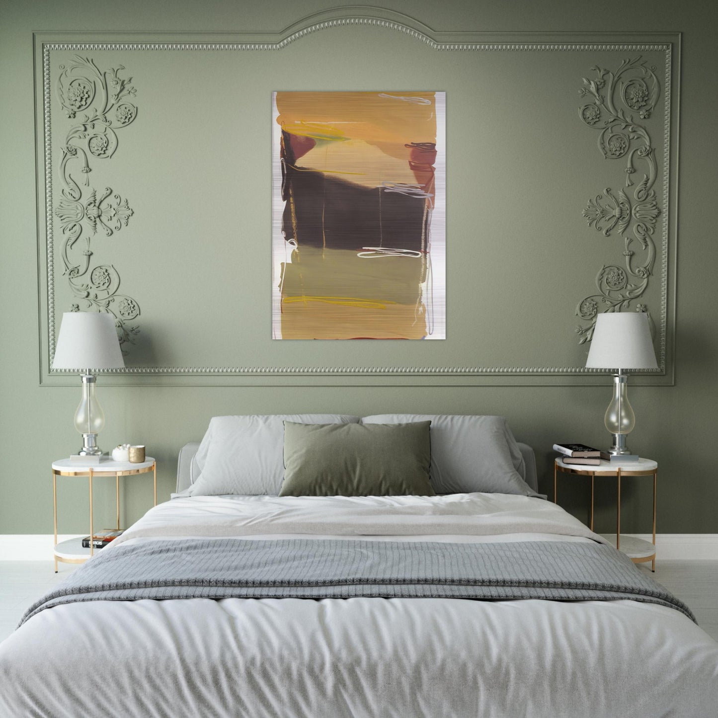 Untitled - 1993 - Larry Zox Brushed Aluminum Print - 70x100 cm / 28x40 inches | Larry Zox Aluminum Print | Larry Zox Prints