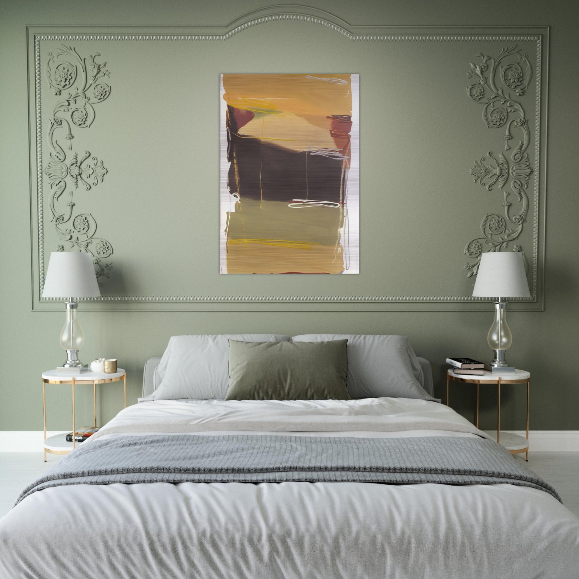 Untitled - 1993 - Larry Zox Brushed Aluminum Print - 70x100 cm / 28x40 inches | Larry Zox Aluminum Print | Larry Zox Prints