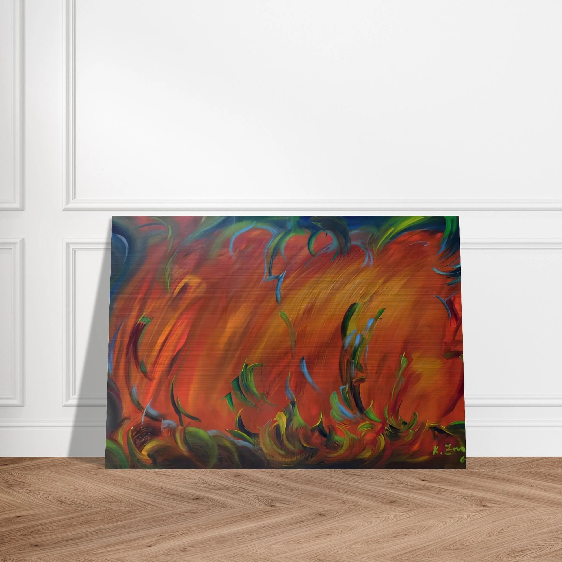 Evening - Konrad Zuse Brushed Aluminum Print - 70x100 cm / 28x40 inches | Konrad Zuse Aluminum Print | Konrad Zuse Prints