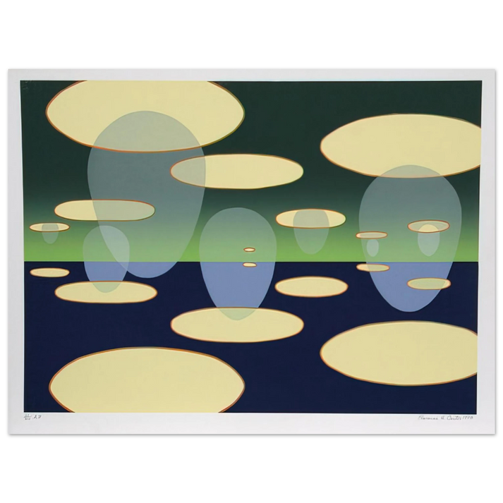 Clarence Holbrook Carter - Eschantos 31 - 1978  75x100 cm / 30x40inches Fine Art Poster