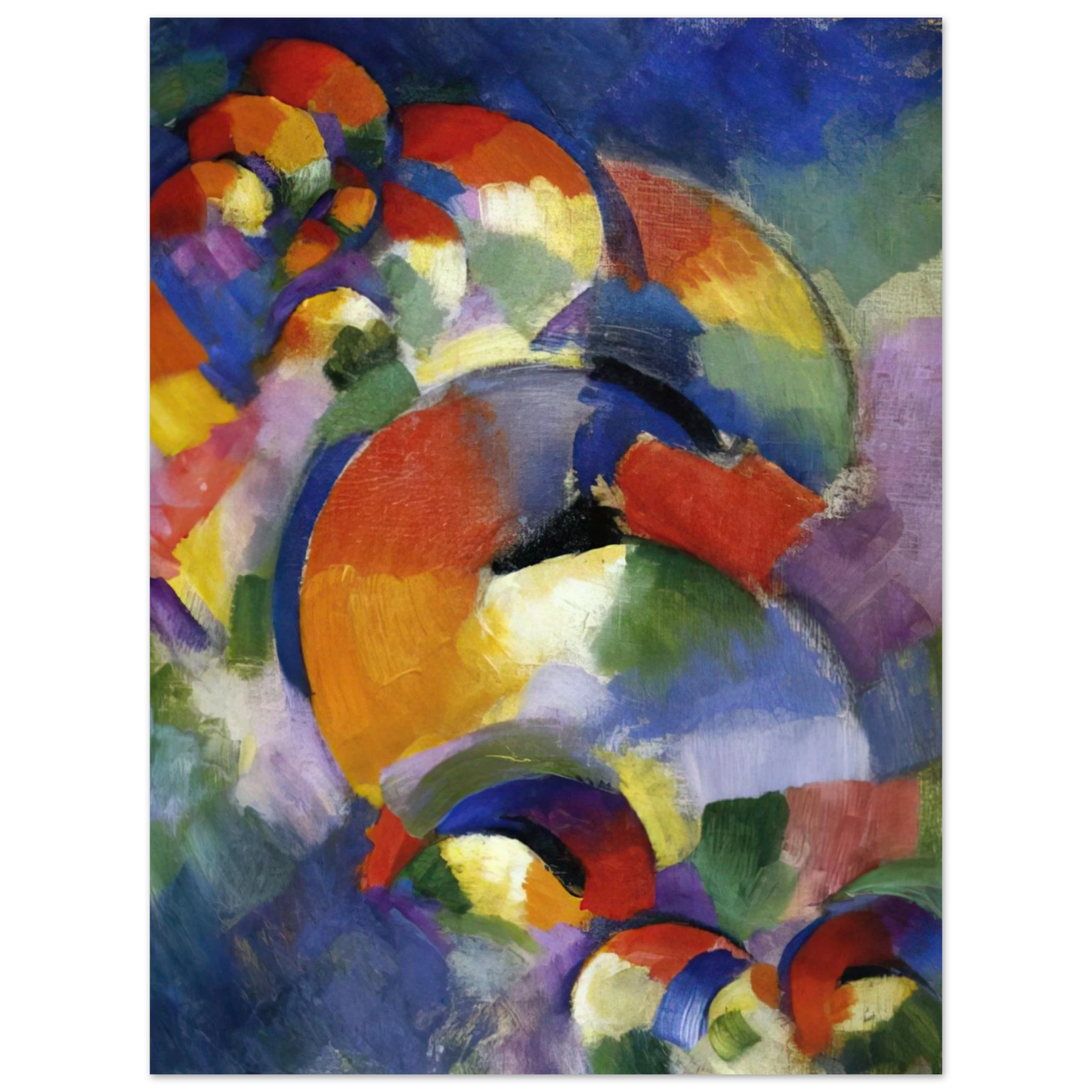 Morgan Russell - Cosmic Synchromy - 1914  75x100 cm / 30x40inches Fine Art Poster