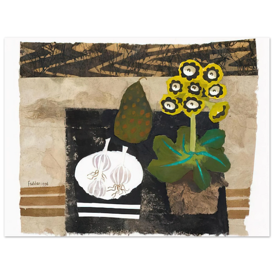 Mary Fedden - Auricula - 1996  75x100 cm / 30x40inches Fine Art Poster
