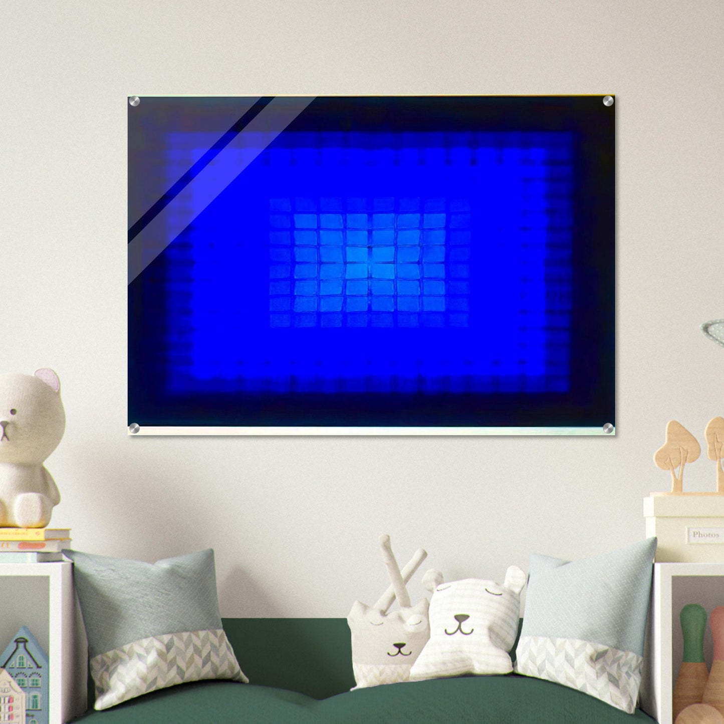 Quasar - 1966 - Victor Vasarely Acrylic Print - 70x100 cm / 28x40″ inches