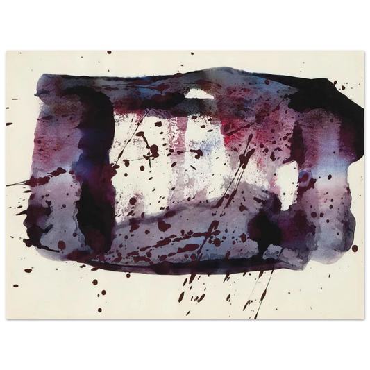 Sam Francis - Untitled  SF76-176   75x100 cm / 30x40inches Fine Art Poster