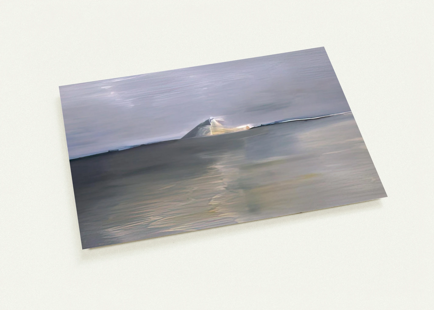 Marine au cap - Lyrical Abstraction By Nicolas de Stael Pack of 10 Post Cards | Nicolas de Stael Post Cards | A6 (10.5 x 14.8 cm) - 4.1 x 5.8 inches