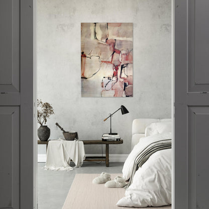 Albuquerque #3 - Richard Diebenkorn Brushed Aluminum Print - 70x100 cm / 28x40 inches | Richard Diebenkorn Aluminum Print | Richard Diebenkorn Prints