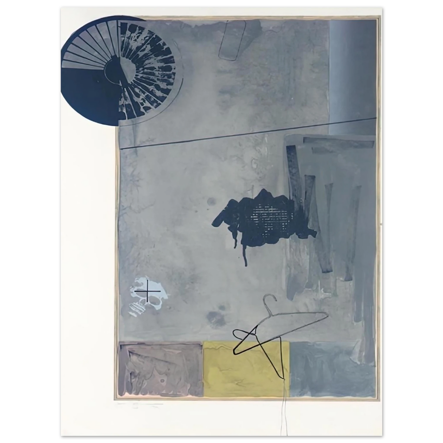 Jasper Johns - EVIAN  75x100 cm / 30x40inches Fine Art Poster