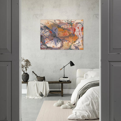 Before the Caves, 1958- - Helen Frankenthaler Brushed Aluminum Print - 70x100 cm / 28x40 inches | Helen Frankenthaler Aluminum Print | Helen Frankenthaler Prints