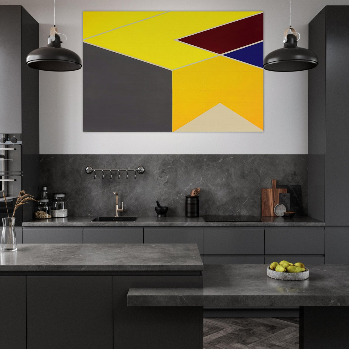 Diamond Cut Series - 1966 - Larry Zox Art Prints - 100x150 cm / 40x60″ inches | Larry Zox Poster | Larry Zox Prints