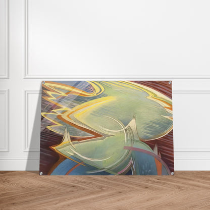Untitled - 1951 - Lawren Harris Acrylic Print - 70x100 cm / 28x40″ inches