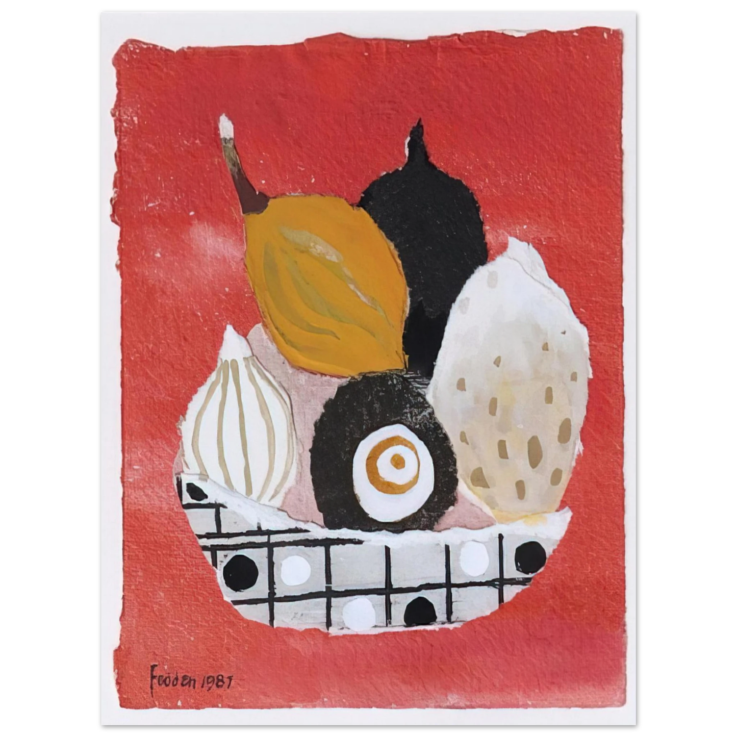 Mary Fedden - Still Life - 1981  75x100 cm / 30x40inches Fine Art Poster