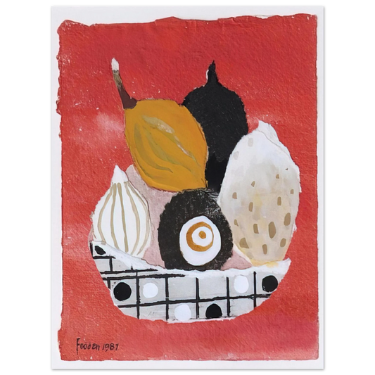Mary Fedden - Still Life - 1981  75x100 cm / 30x40inches Fine Art Poster