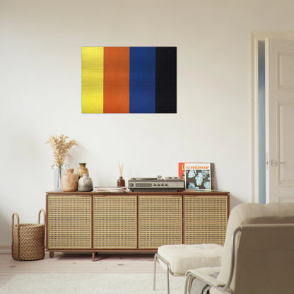 Untitled farbfeld - 1986 - Gunther Forg Brushed Aluminum Print - 70x100 cm / 28x40 inches | Gunther Forg Aluminum Print | Gunther Forg Prints