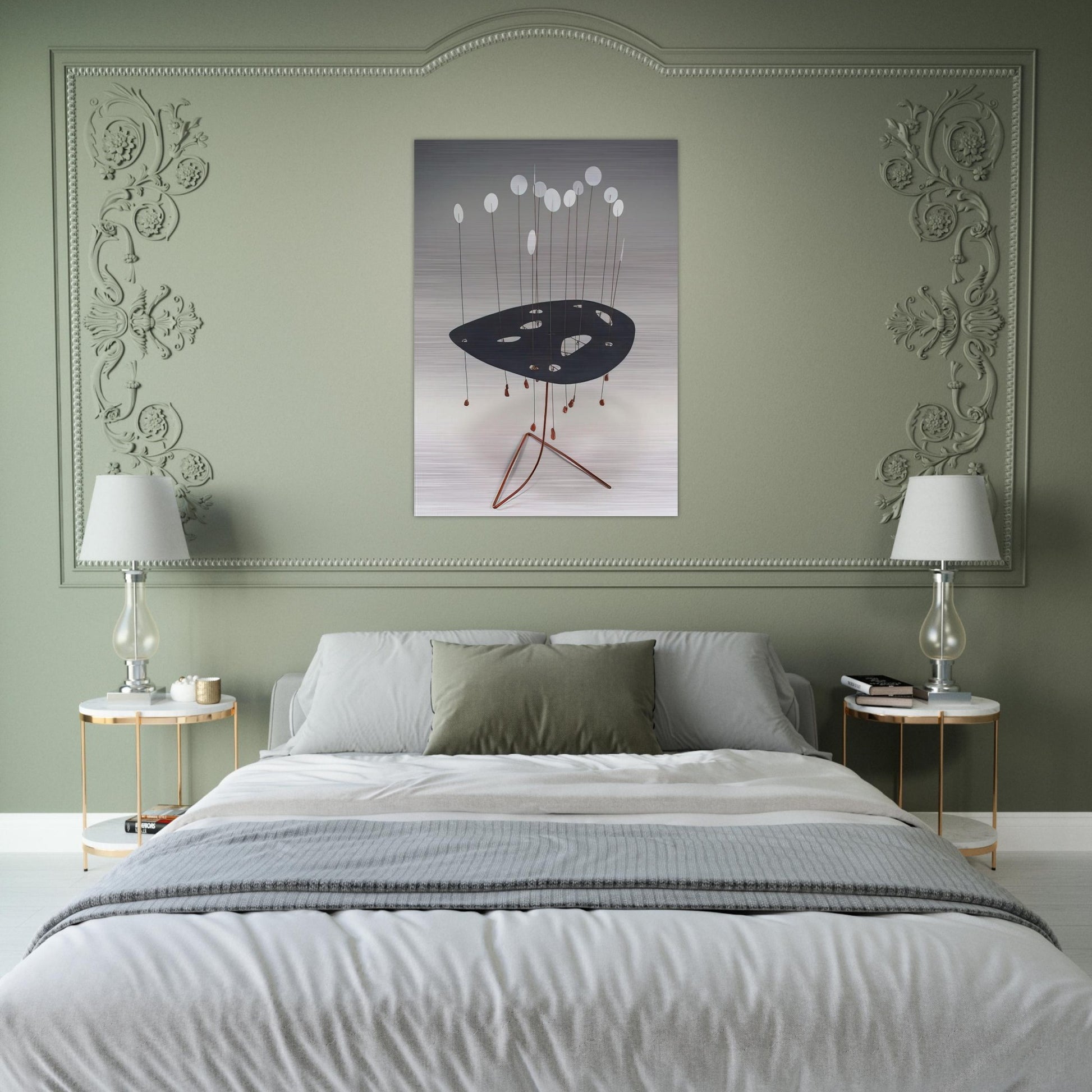 ASPEN 1948 - Alexander Calder Brushed Aluminum Print - 70x100 cm / 28x40 inches | Alexander Calder Aluminum Print | Alexander Calder Prints