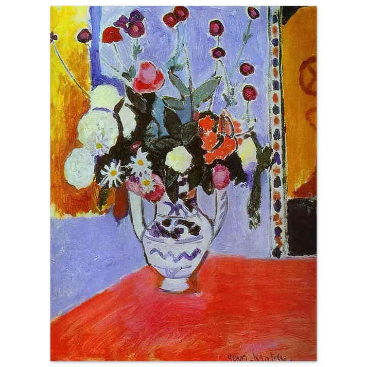 Henri Matisse - A BUNCH OF FLOWERS 1907  75x100 cm / 30x40inches Fine Art Poster