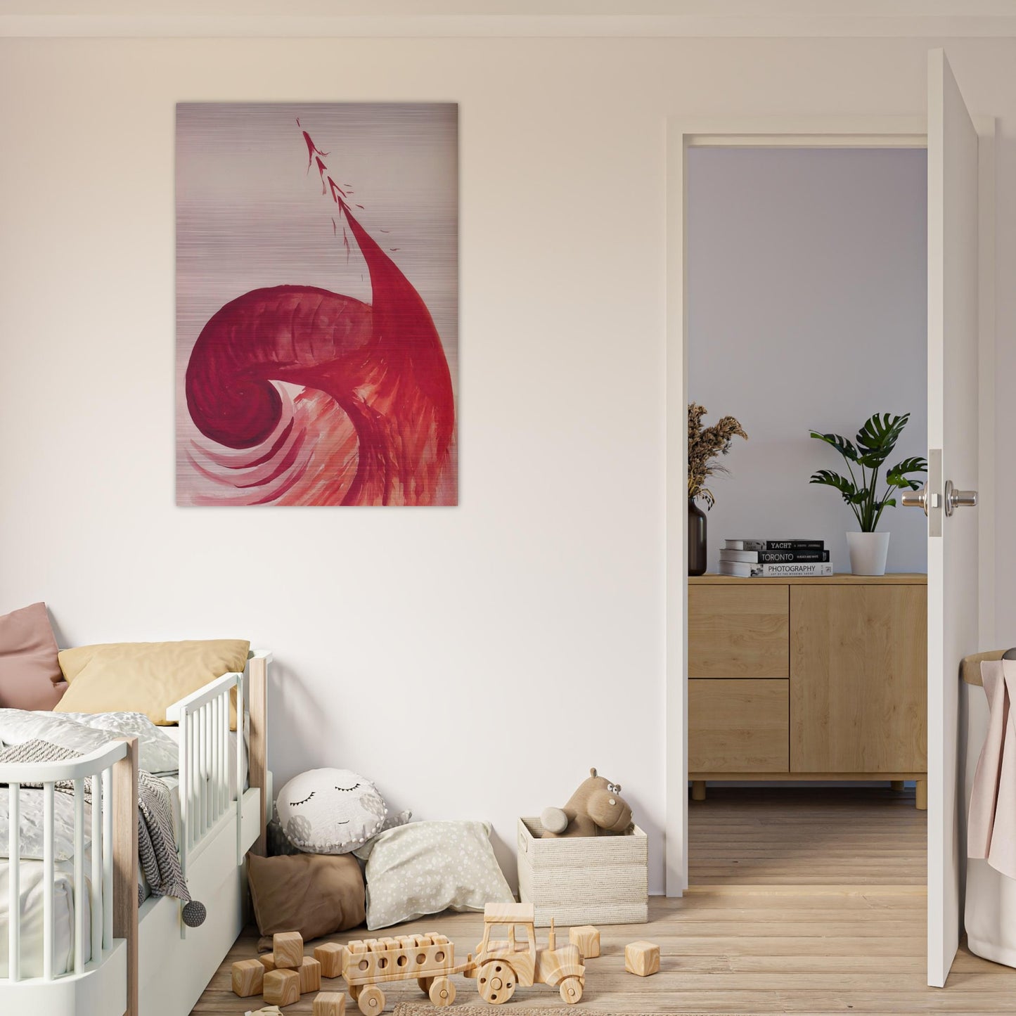 Lo Spirito - 1930 Italy - Benedetta Cappa Brushed Aluminum Print - 70x100 cm / 28x40 inches | Benedetta Cappa Aluminum Print | Benedetta Cappa Prints