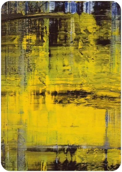 ABSTRACT PAINTING NO 809 3 By Gerhard Richter Pack of 10 Post Cards | Gerhard Richter Post Cards | A6 (10.5 x 14.8 cm) - 4.1 x 5.8 inches