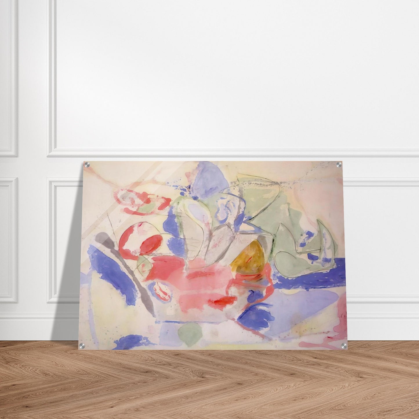 Mountains and Sea - 1952 - Helen Frankenthaler Acrylic Print - 70x100 cm / 28x40″ inches
