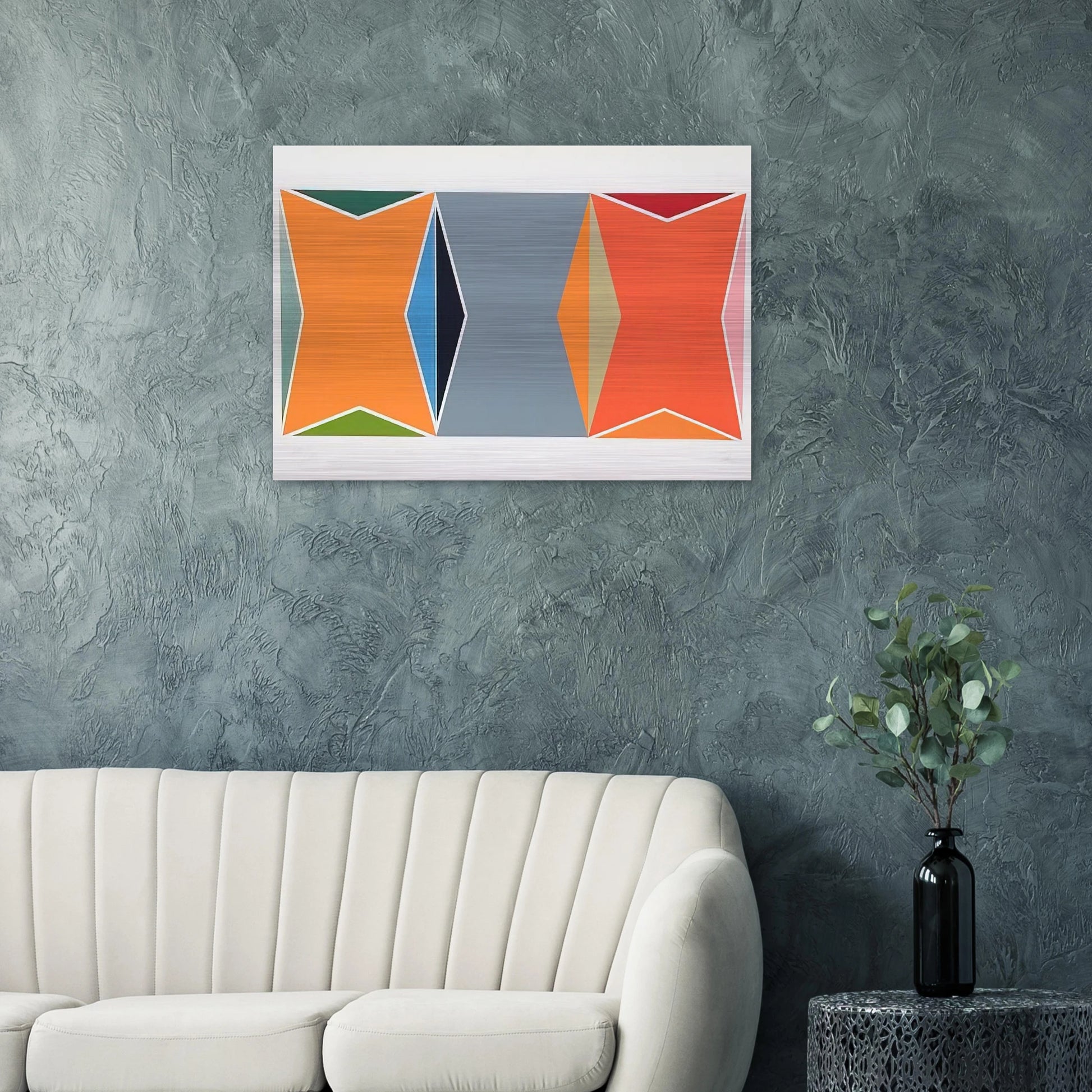 Untitled 1 - 1979 - Larry Zox Brushed Aluminum Print - 70x100 cm / 28x40 inches | Larry Zox Aluminum Print | Larry Zox Prints