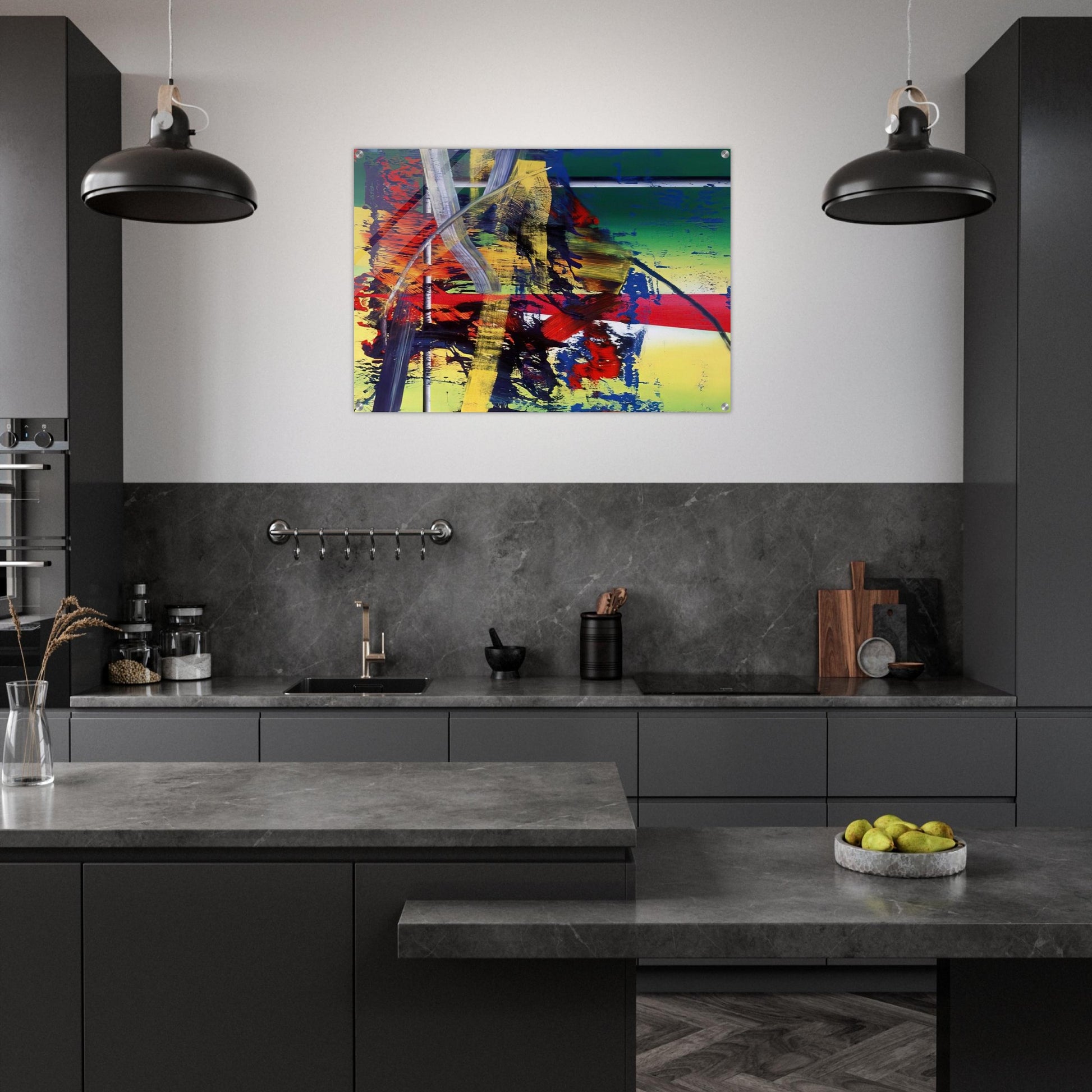 STATION - Gerhard Richter Acrylic Print - 70x100 cm / 28x40″ inches
