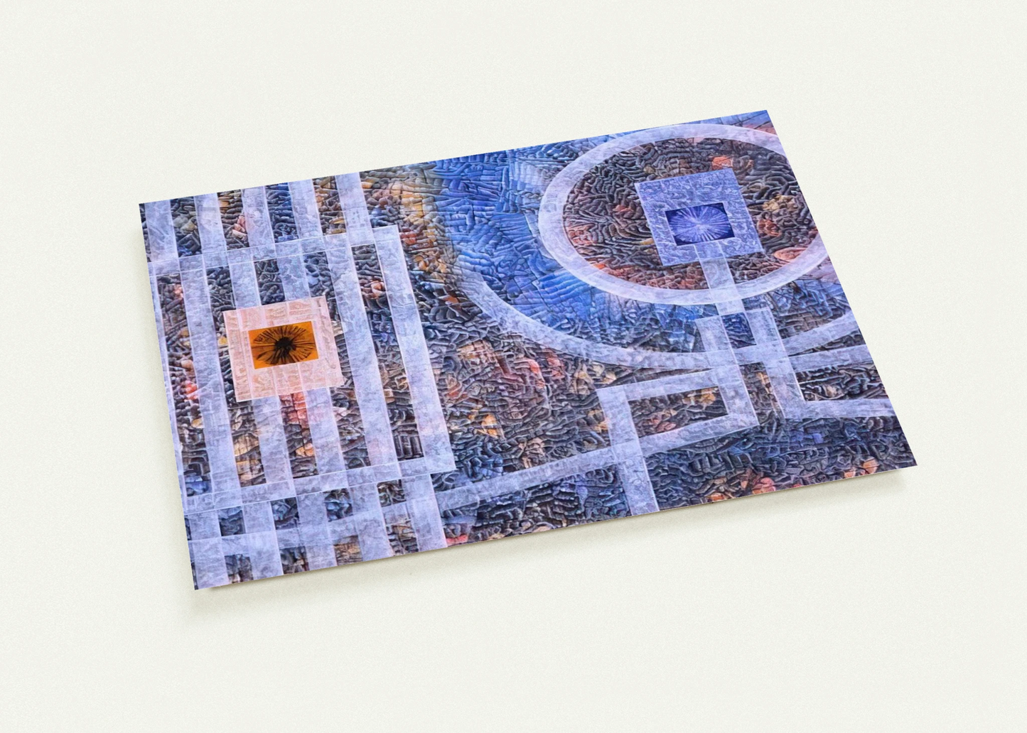 Exile - 1974 By Jimmy Ernst Pack of 10 Post Cards | Jimmy Ernst Post Cards | A6 (10.5 x 14.8 cm) - 4.1 x 5.8 inches