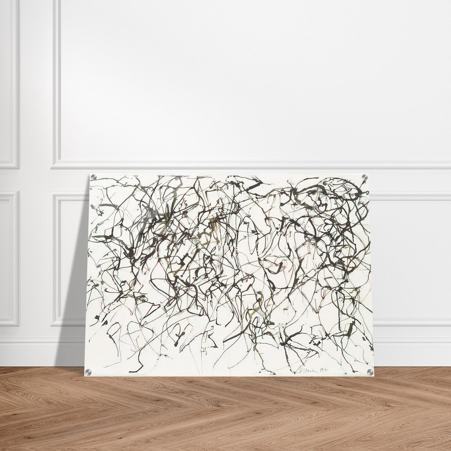 St. Barts 10 - 1991 - Brice Marden Acrylic Print - 70x100 cm / 28x40″ inches