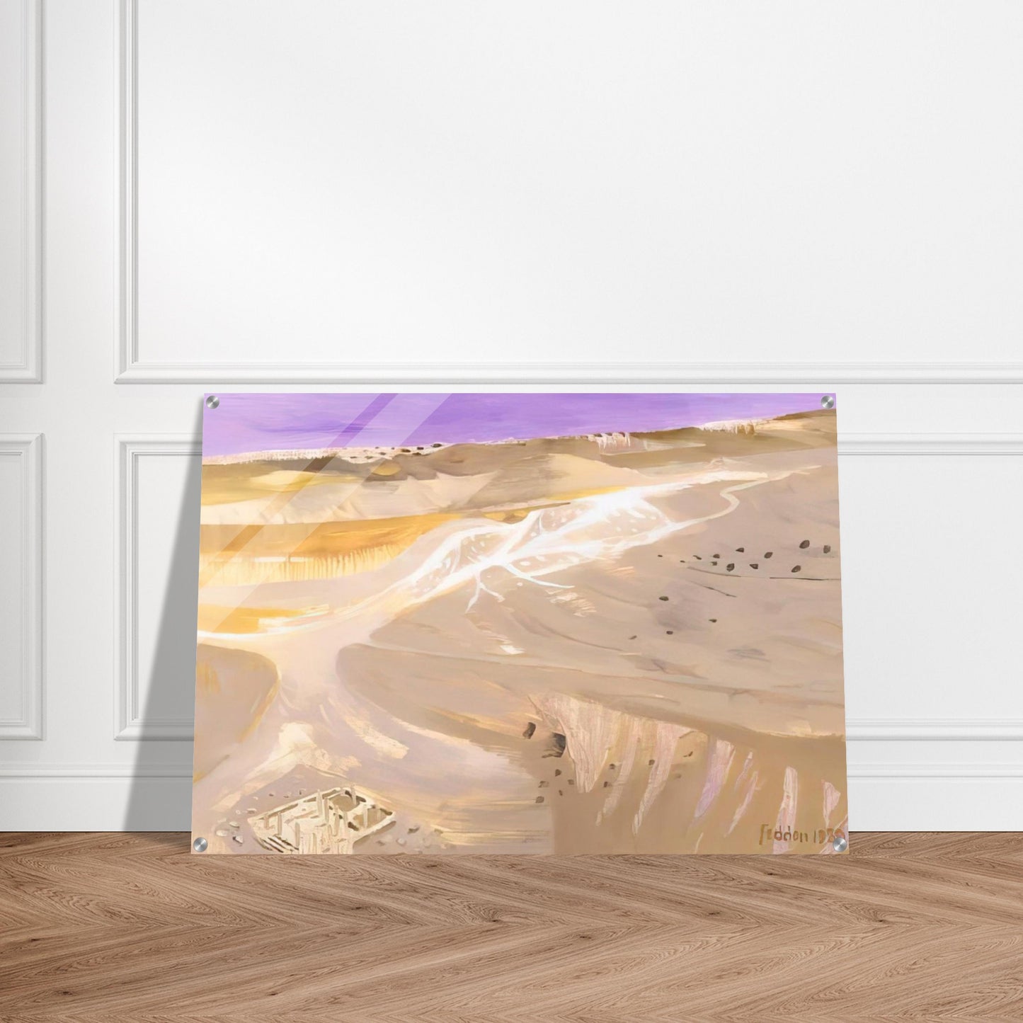 Desert - 1989 - Mary Fedden Acrylic Print - 70x100 cm / 28x40″ inches