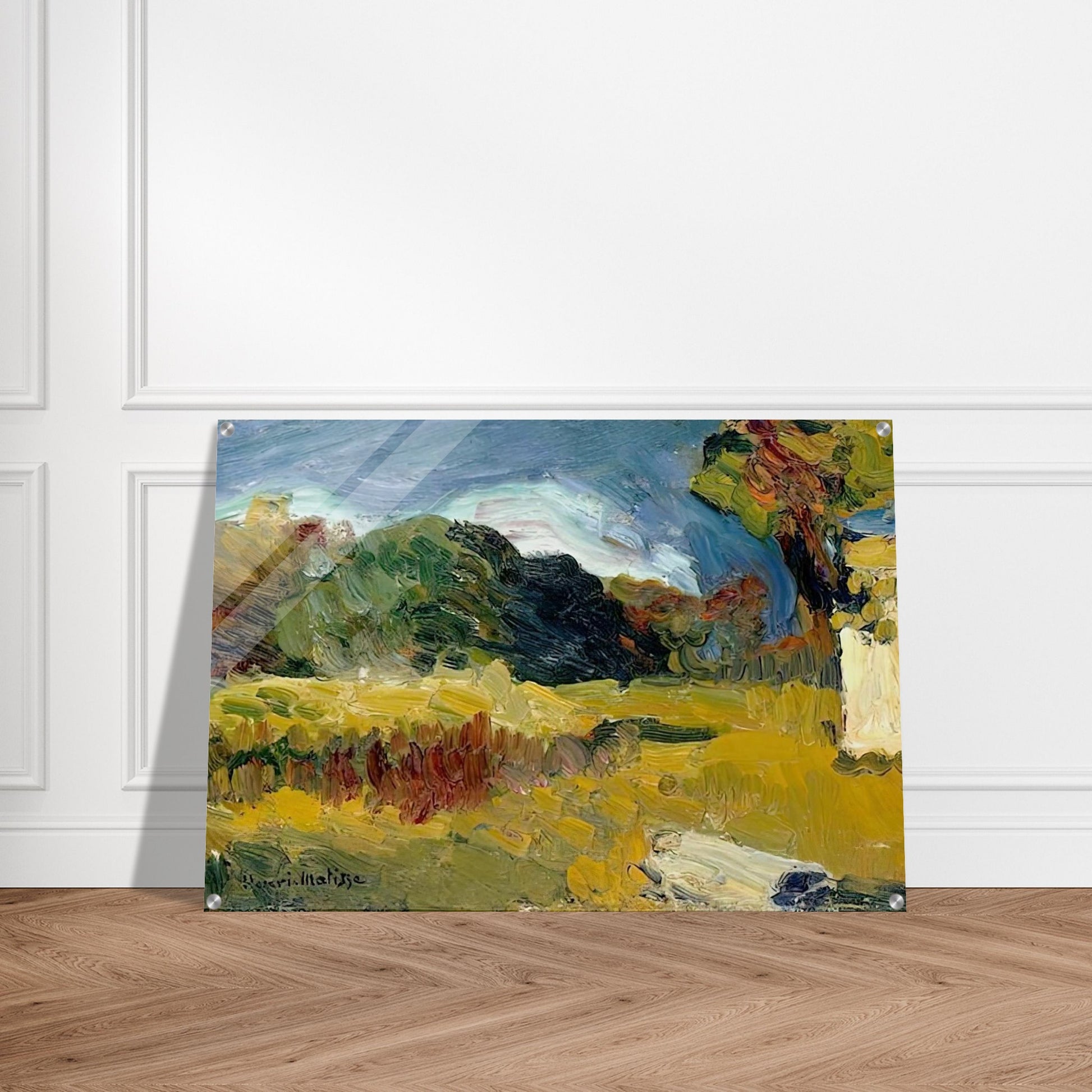 LANDSCAPE OF CORSICA - Henri Matisse Acrylic Print - 70x100 cm / 28x40″ inches