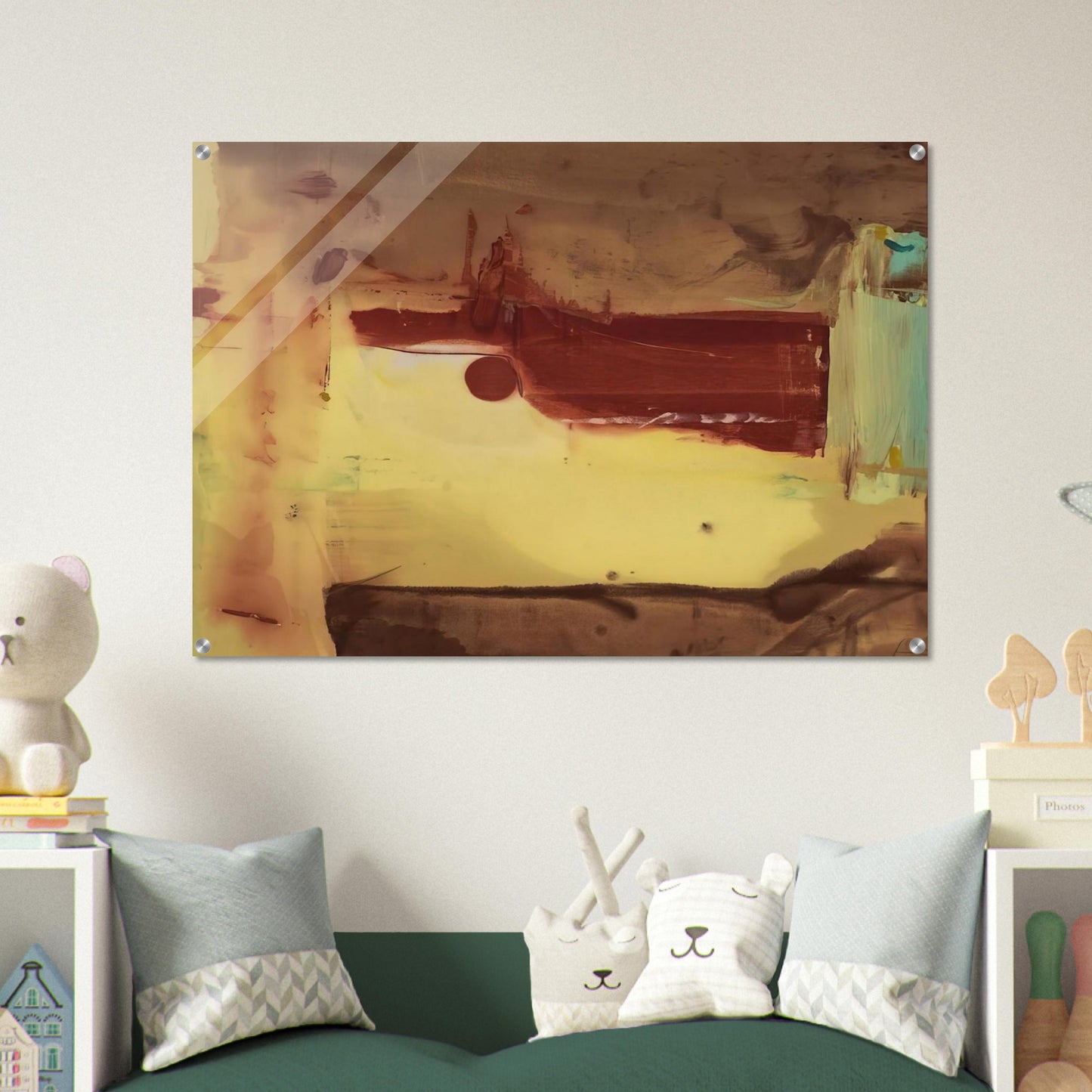 Desert Pass - 1976 - Helen Frankenthaler Acrylic Print - 70x100 cm / 28x40″ inches | Helen Frankenthaler Wall Art | Helen Frankenthaler Prints