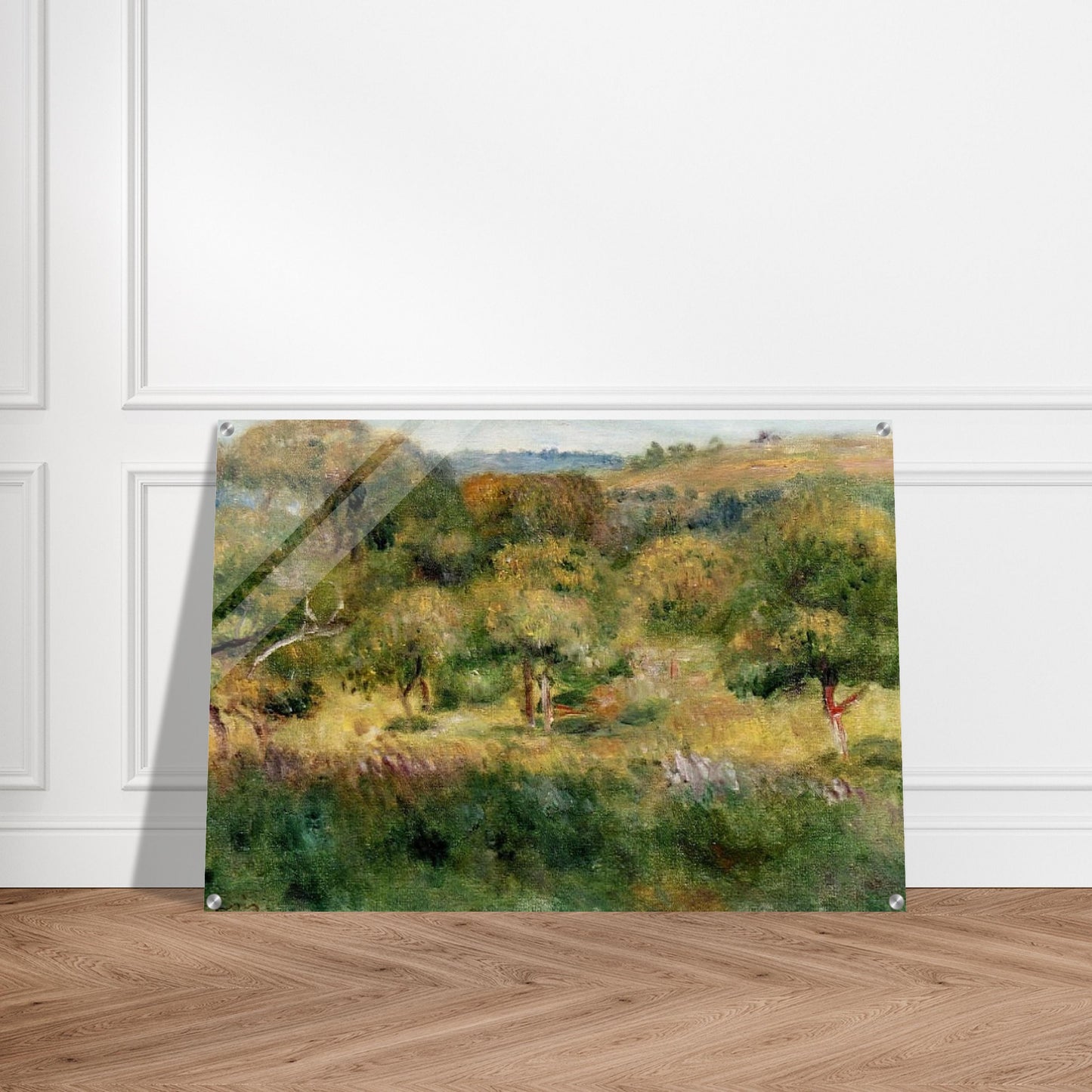 The Edge of the Forest in Brittany - Pierre-Auguste Renoir Acrylic Print - 70x100 cm / 28x40″ inches