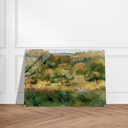 The Edge of the Forest in Brittany - Pierre-Auguste Renoir Acrylic Print - 70x100 cm / 28x40″ inches