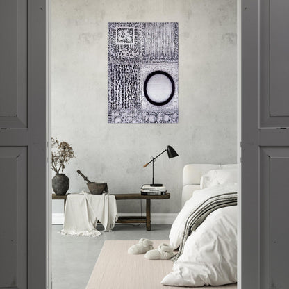 Circle by the Falling Waters - 1980 - Richard Pousette-Dart Brushed Aluminum Print - 70x100 cm / 28x40 inches | Richard Pousette-Dart Aluminum Print | Richard Pousette-Dart Prints