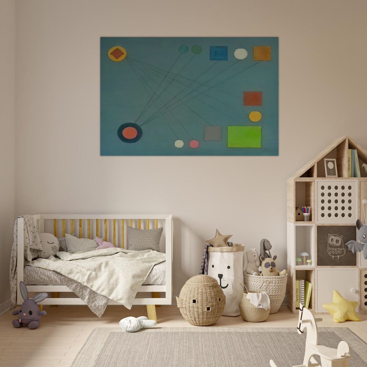 De la Serie Cartas Celestes - 1956 1 - Lolo Soldevilla Art Prints - 100x150 cm / 40x60″ inches | Lolo Soldevilla Poster | Lolo Soldevilla Prints