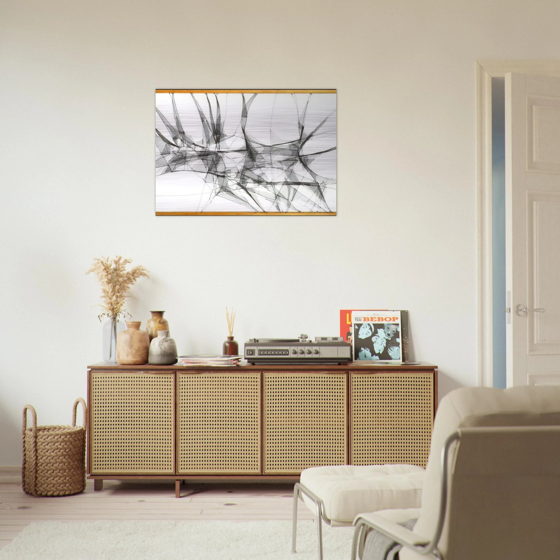 Metamorphosis - 1959 - Manuel Rivera Brushed Aluminum Print - 70x100 cm / 28x40 inches | Manuel Rivera Aluminum Print | Manuel Rivera Prints