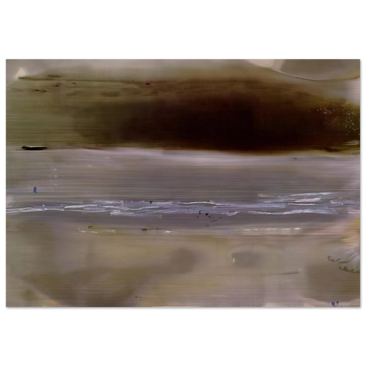 Viewpoint II - 1979 - Helen Frankenthaler Brushed Aluminum Print - 70x100 cm / 28x40 inches | Helen Frankenthaler Aluminum Print | Helen Frankenthaler Prints
