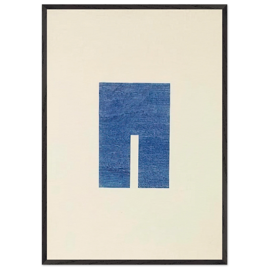 PIER PIET 1974 - Alighiero Boetti 70x100 cm / 28x40 inches Framed Art Print – Black Wooden Frame