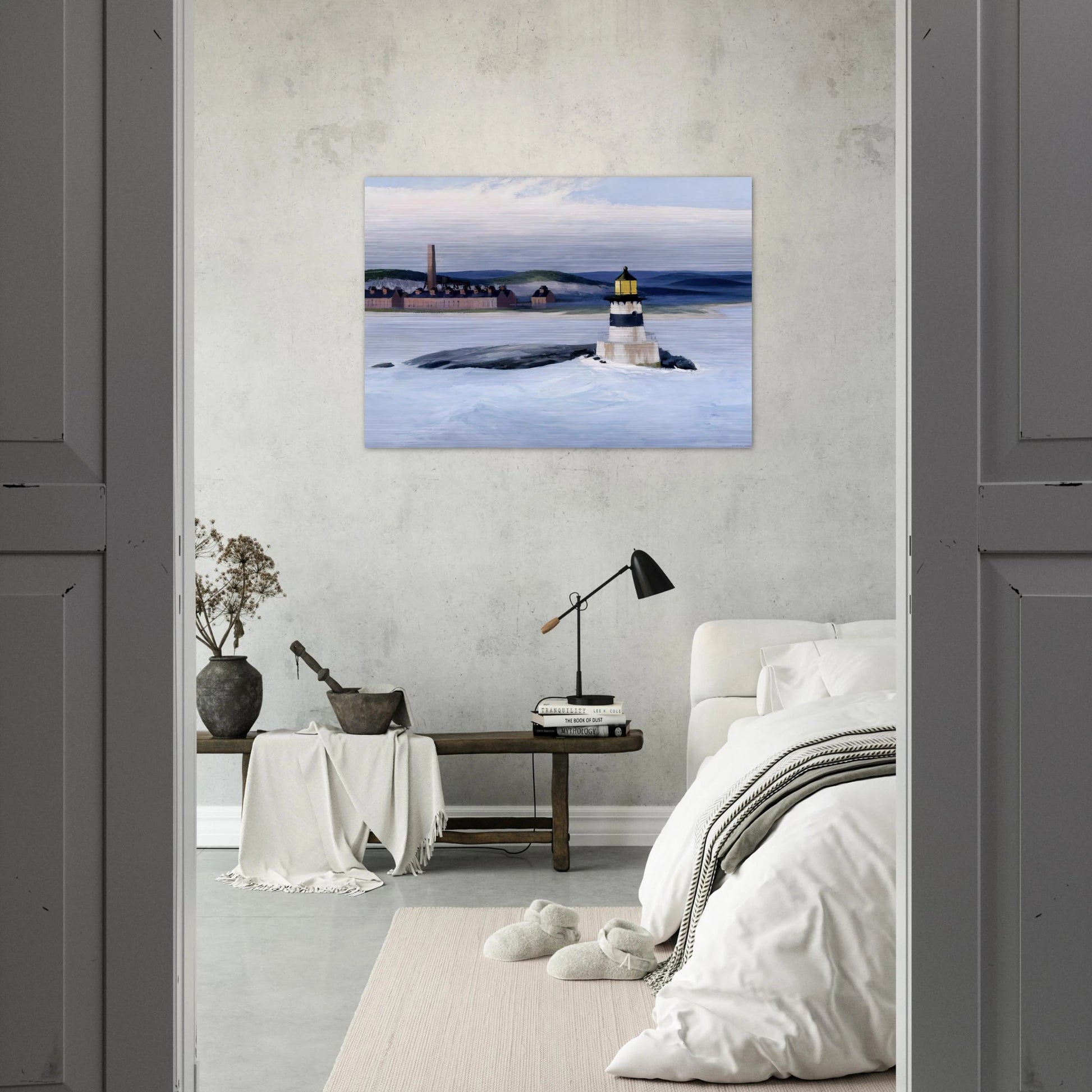 Five A.M. - Edward Hopper Brushed Aluminum Print - 70x100 cm / 28x40 inches | Edward Hopper Aluminum Print | Edward Hopper Prints