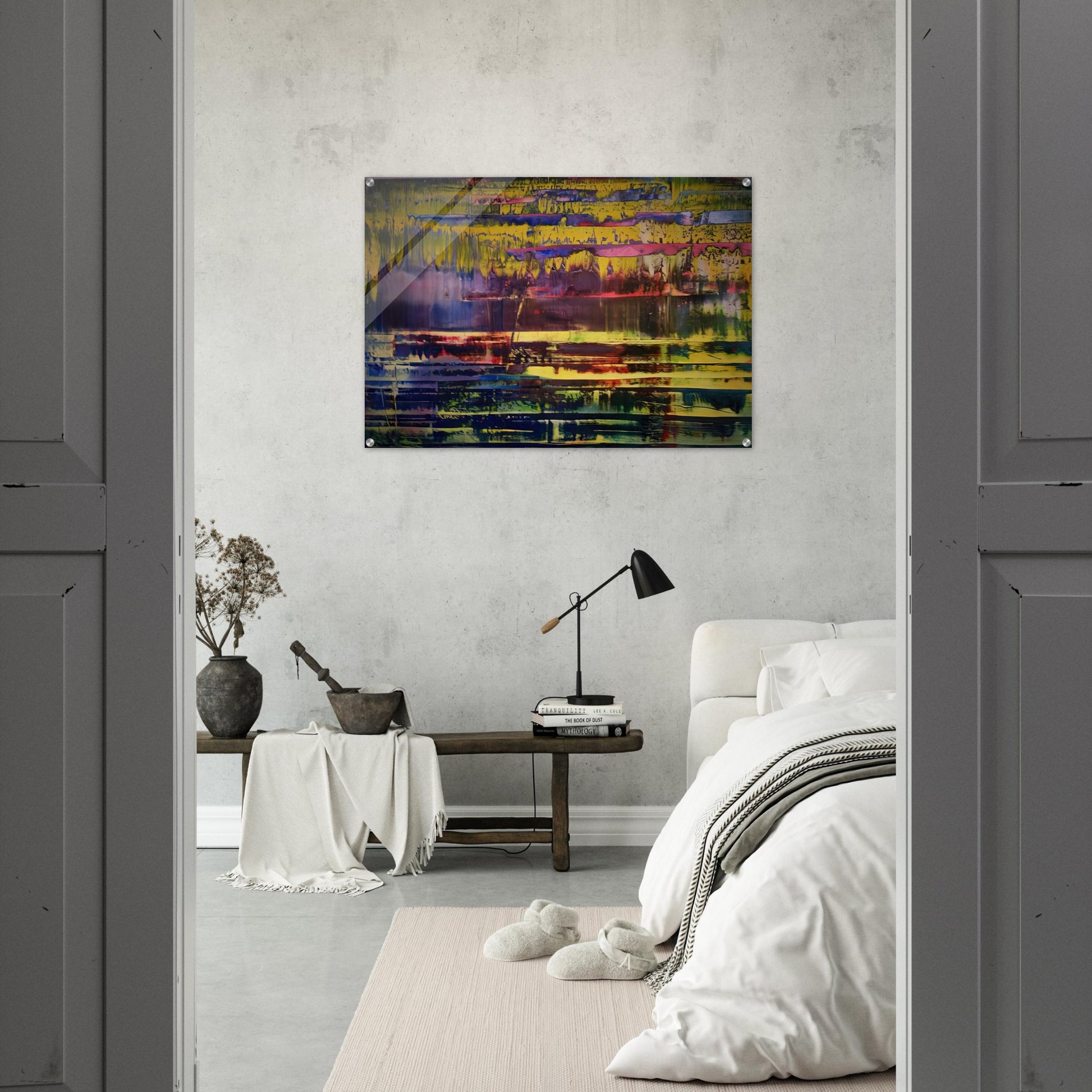 WALLACE BOURNES - Gerhard Richter Acrylic Print - 70x100 cm / 28x40″ inches
