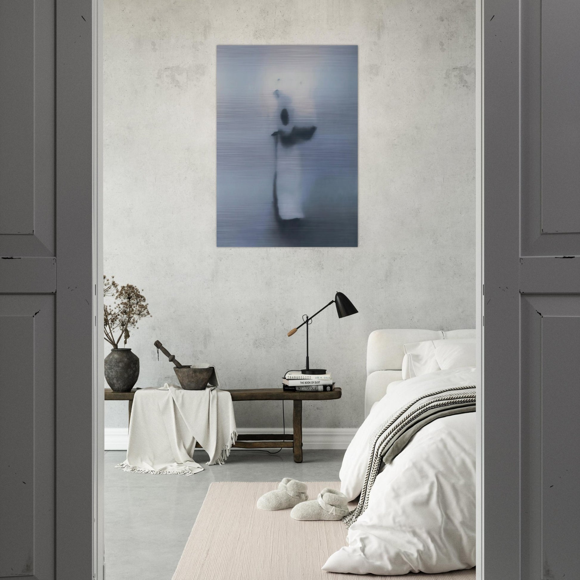 TOILET PAPER - Gerhard Richter Brushed Aluminum Print - 70x100 cm / 28x40 inches | Gerhard Richter Aluminum Print | Gerhard Richter Prints