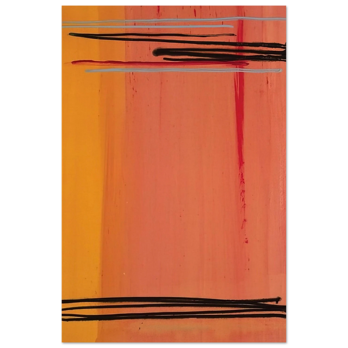 Caxambus - Color Field Painting - Larry Zox Art Prints - 100x150 cm / 40x60″ inches | Larry Zox Poster | Larry Zox Prints