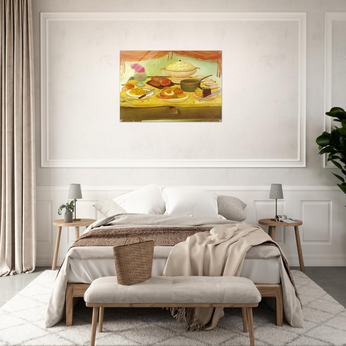 STILL LIFE - Fernando Botero Acrylic Print - 70x100 cm / 28x40″ inches