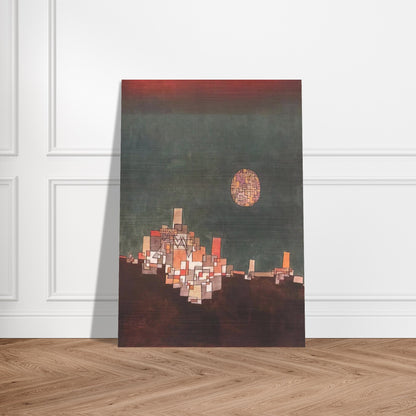 CHOSEN SITE 1940 - Paul Klee Brushed Aluminum Print - 70x100 cm / 28x40 inches | Paul Klee Aluminum Print | Paul Klee Prints