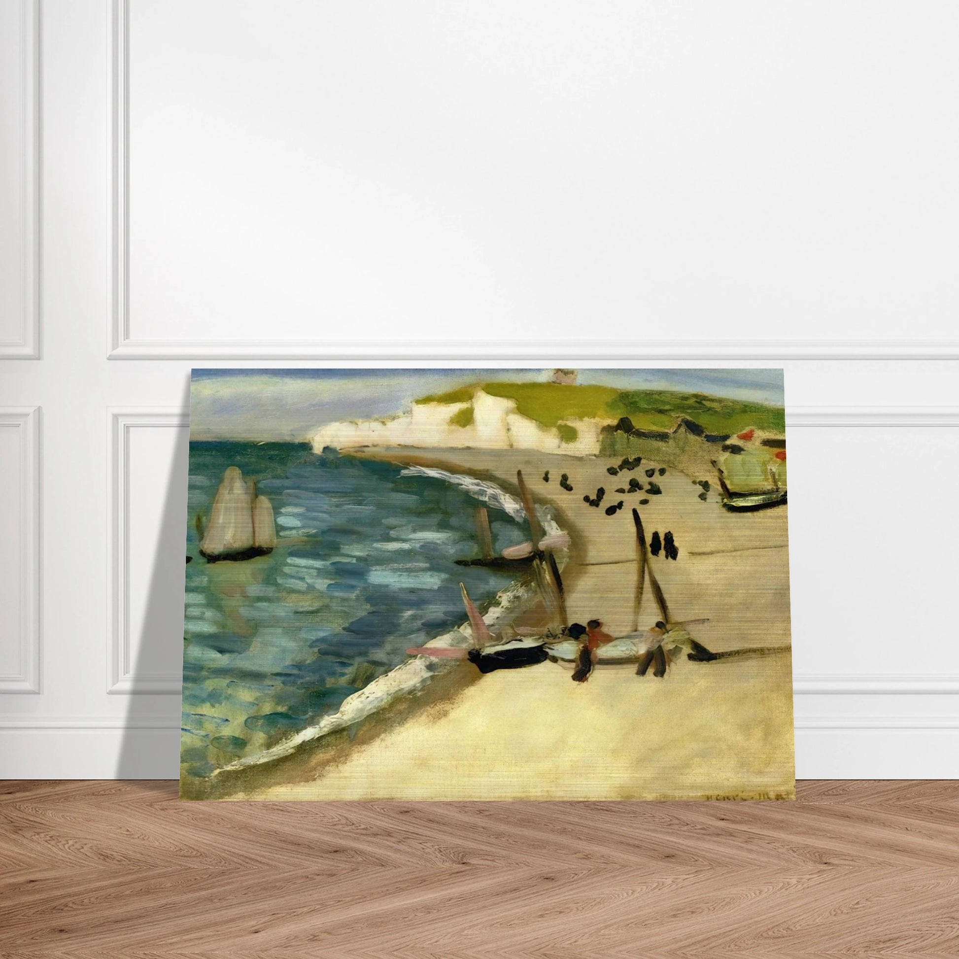 AHT AMONT CLIFFS AT ETRETAT 1920 - Henri Matisse Brushed Aluminum Print - 70x100 cm / 28x40 inches | Henri Matisse Aluminum Print | Henri Matisse Prints