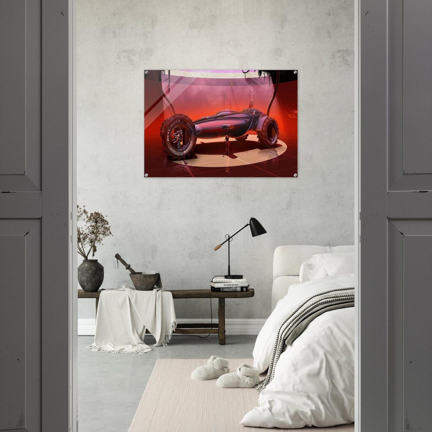 Syd Mead - Syd Mead Acrylic Print - 70x100 cm / 28x40″ inches | Syd Mead Wall Art | Syd Mead Prints